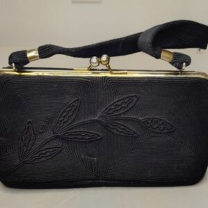 Genuine 1940's Corde' Art Deco Era Evening Purse.